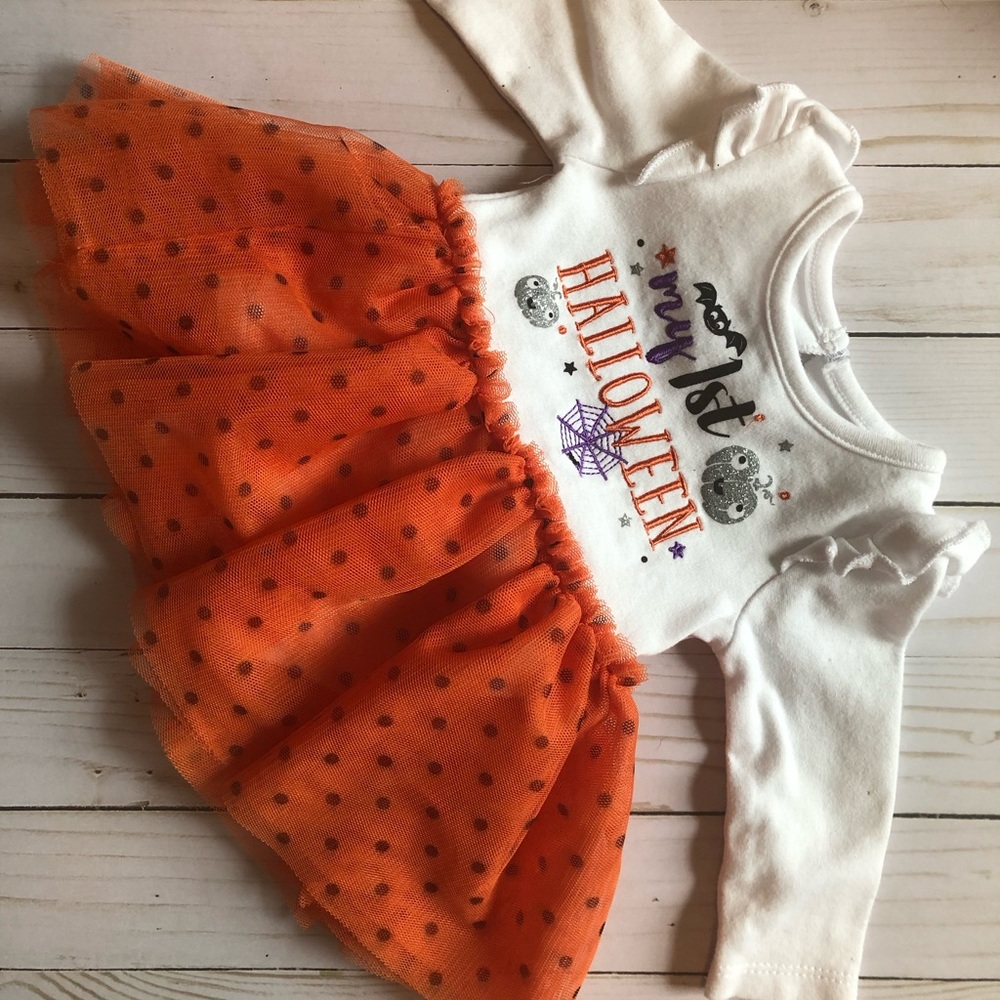 Brand new newborn Halloween dress